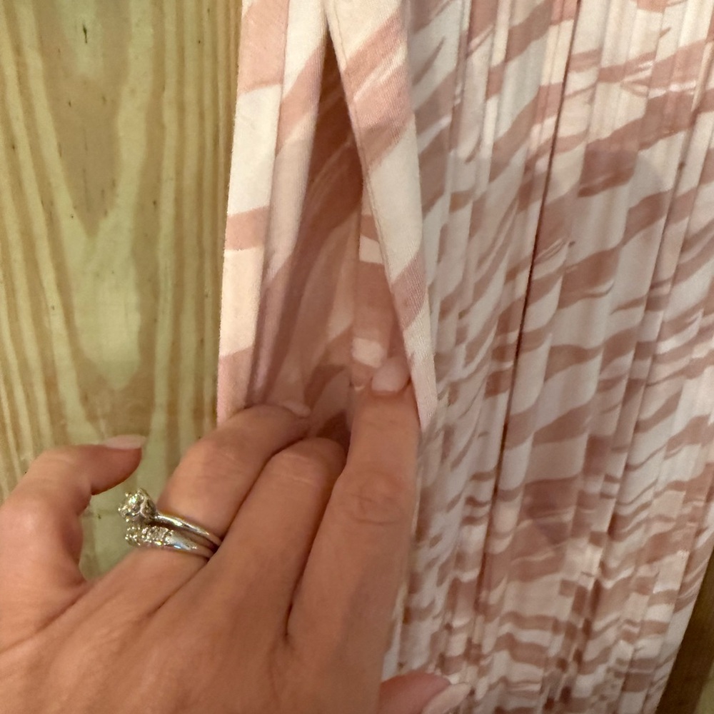 Soma Blush Zebra Print Maxi Dress - Picture 4 of 8